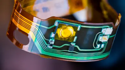 Close-up image of Flexible PCB