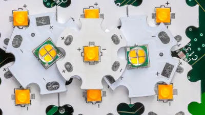 Close-up image of IMS PCB