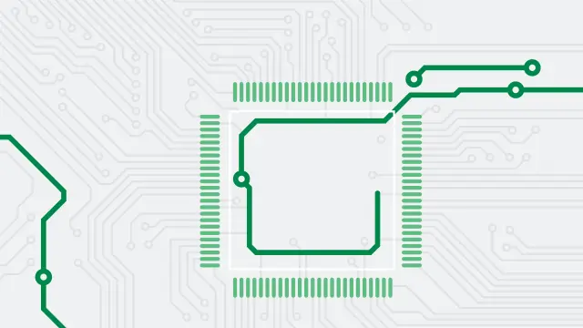 Schematic illustration of Rigid PCB